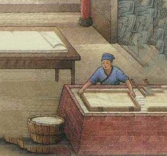 古代造纸的过程